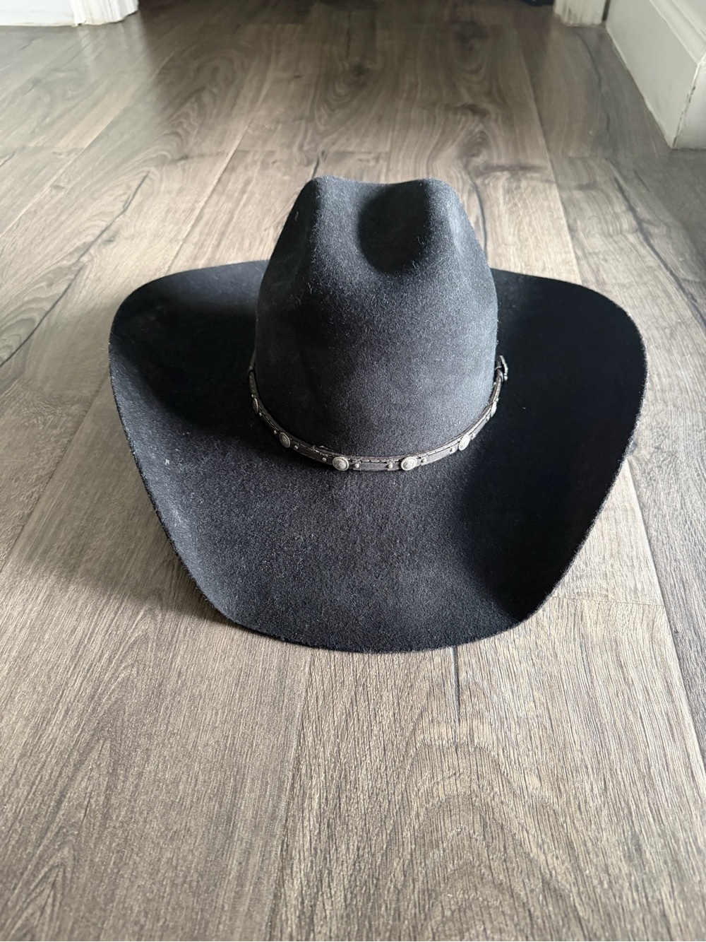 Justin Boots Black Cowboy Hat